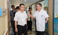 区政协主席丁贵来柯桥区中医医院走访慰问